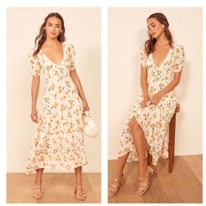 NEW Reformation Cosa Floral Midi Dress NWT